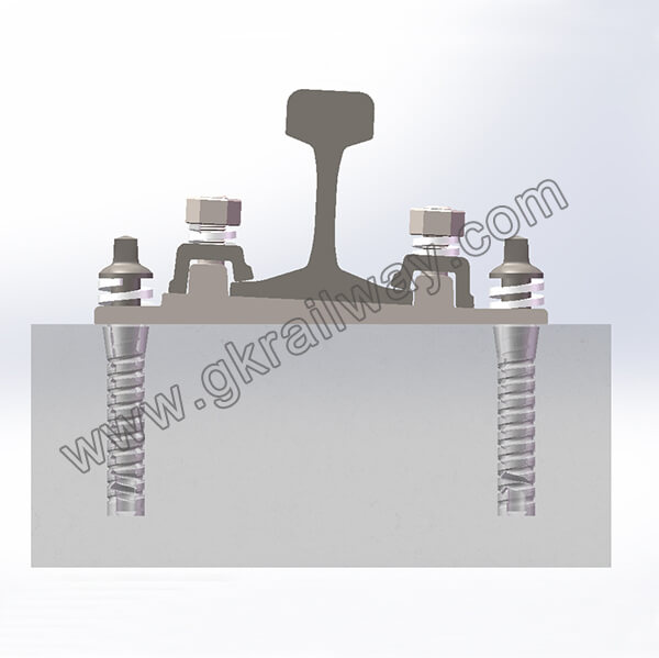 KPO rail fastening system